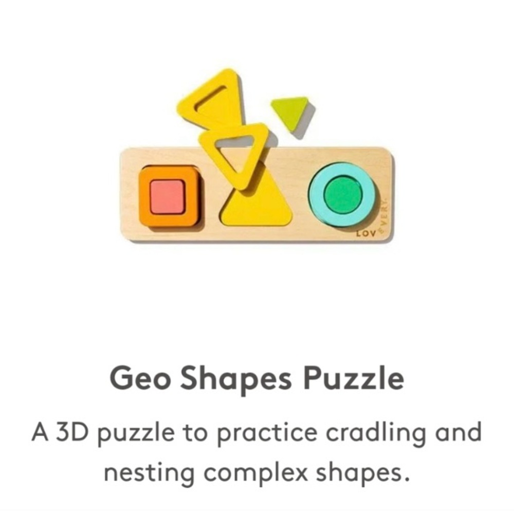 Lovevery Geo Shapes Puzzle